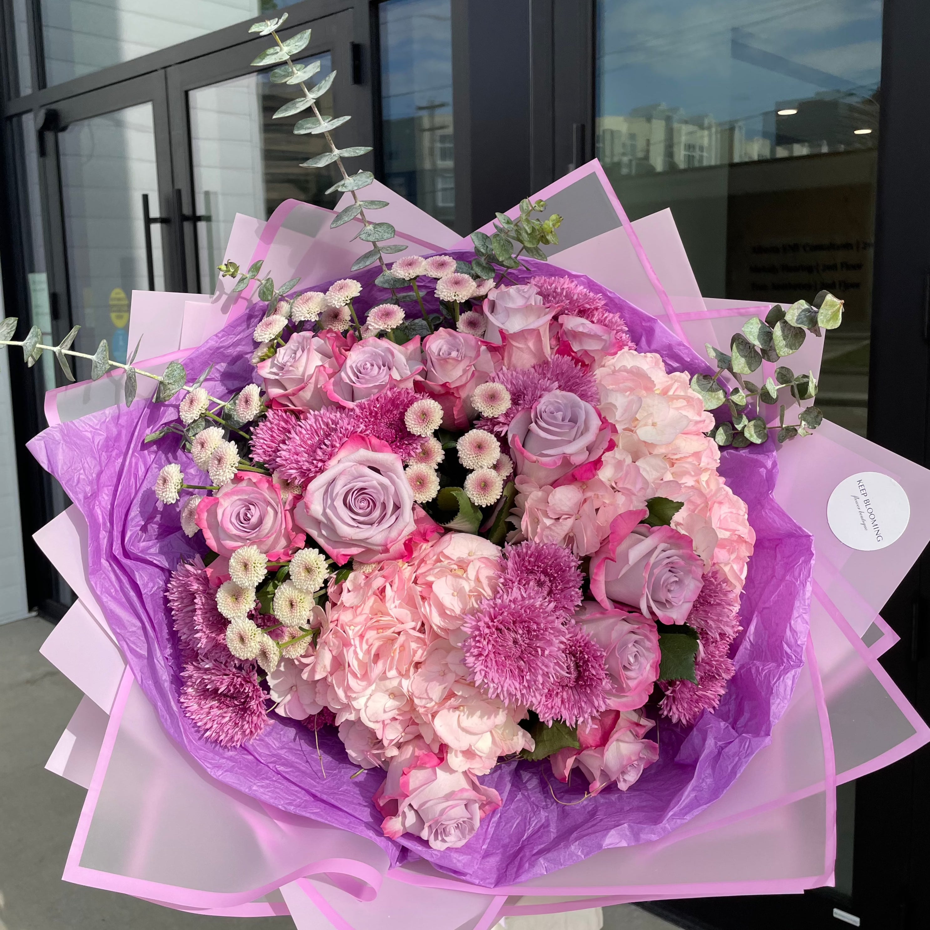 Floral Fantasy Bouquet with Roses