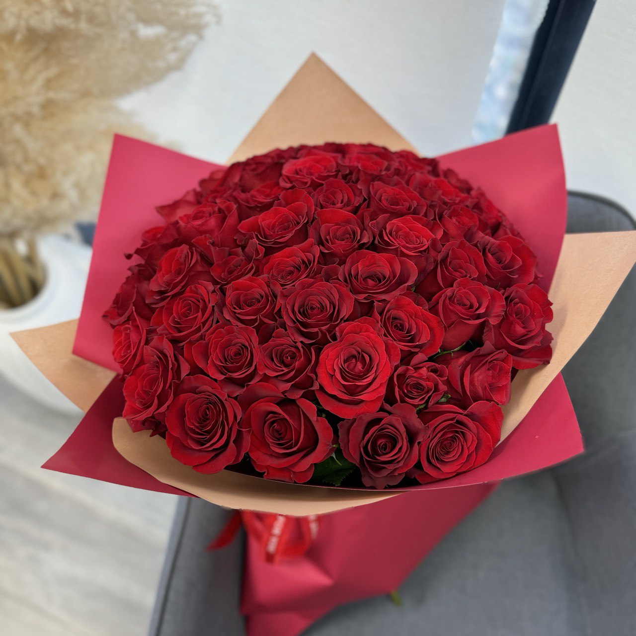 Endless Classic - 50 stem Red Rose Bouquet