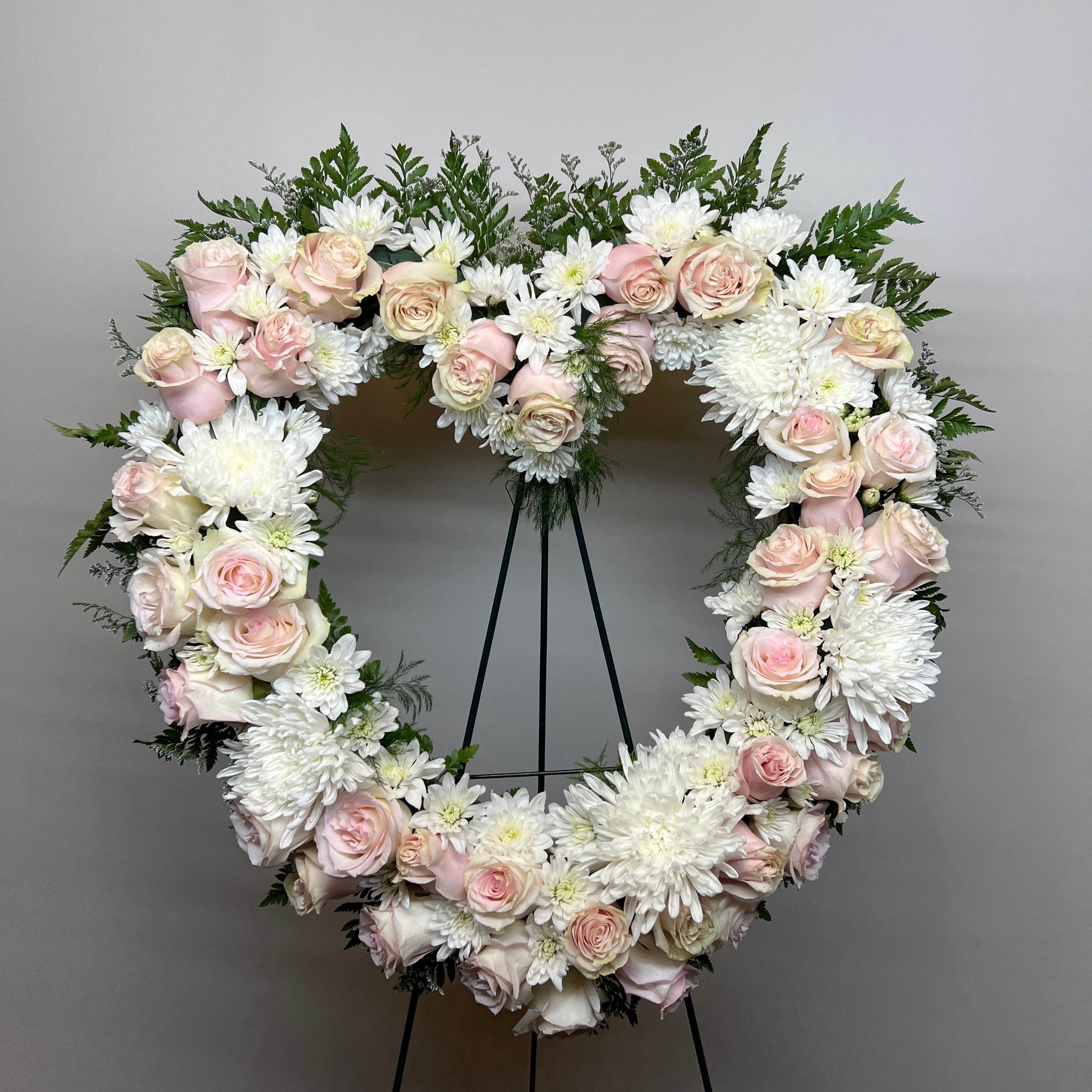 Heart Wreath - Flowers