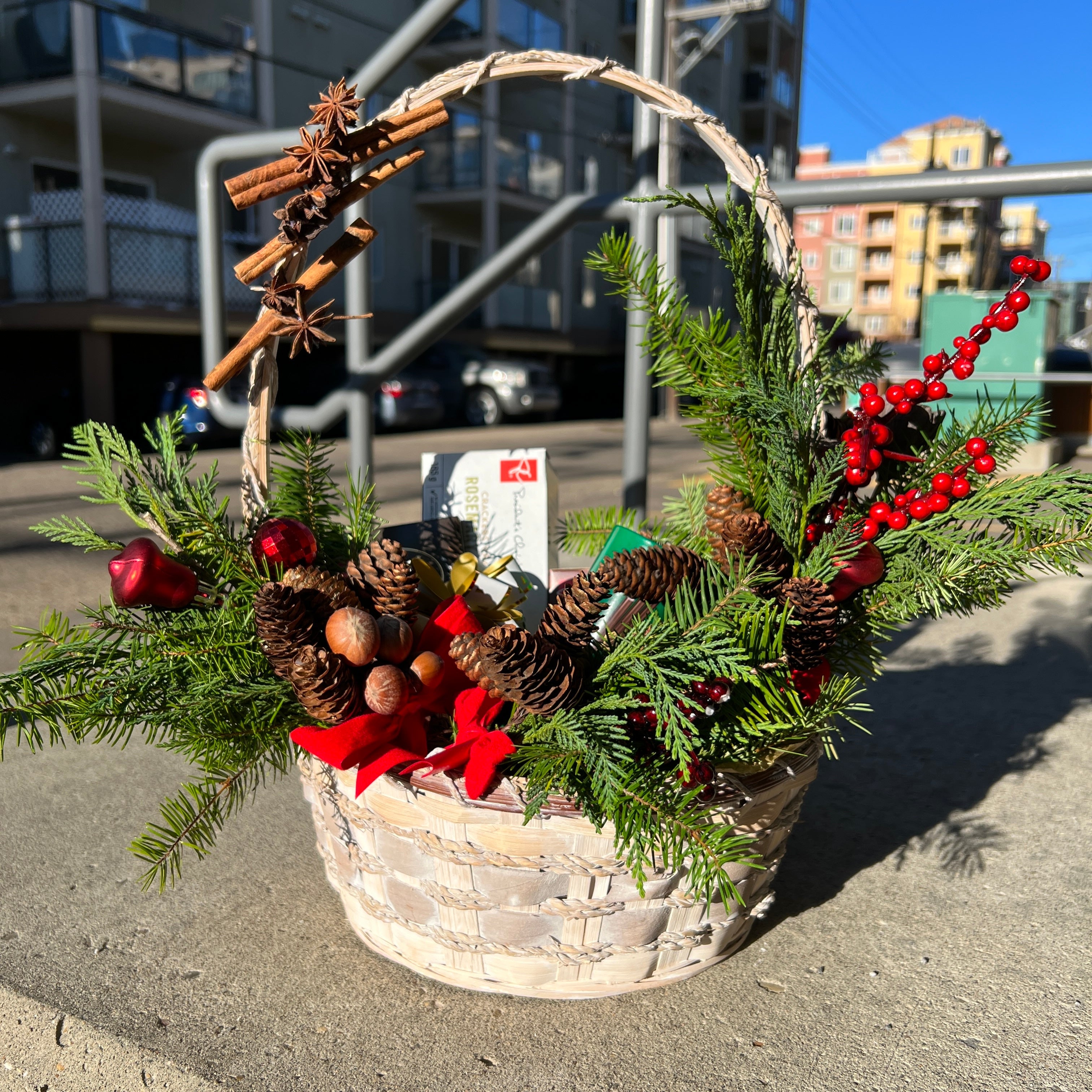 Christmas Season Basket