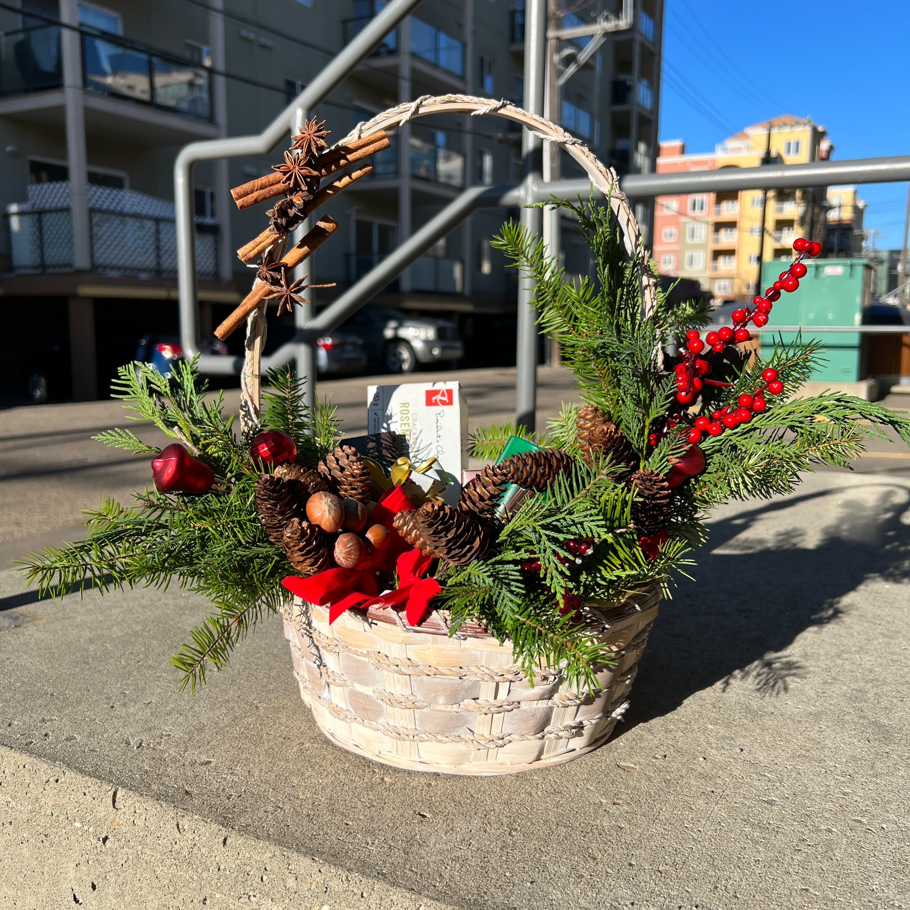 Christmas Season Basket