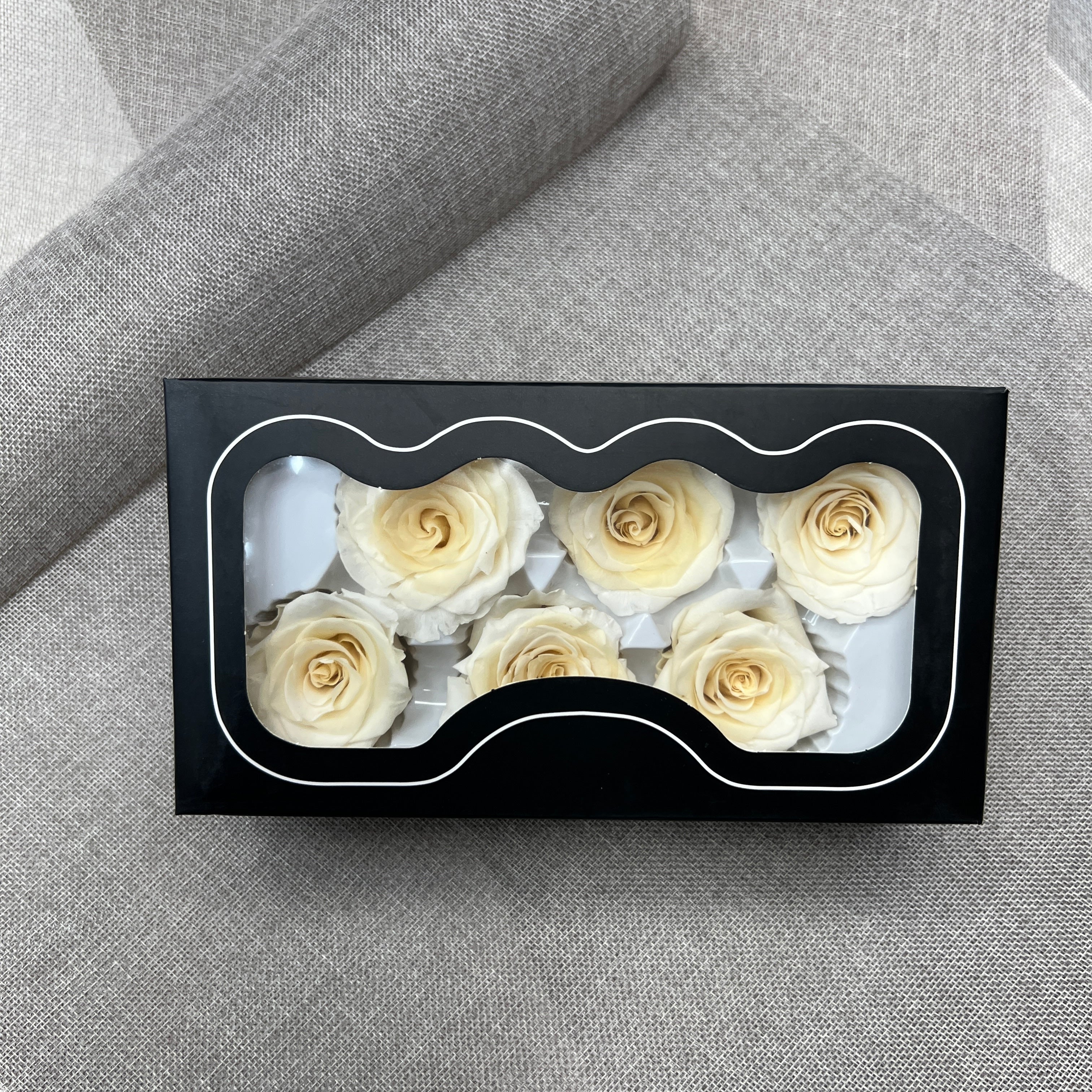 Preserved Roses Box (Cream)