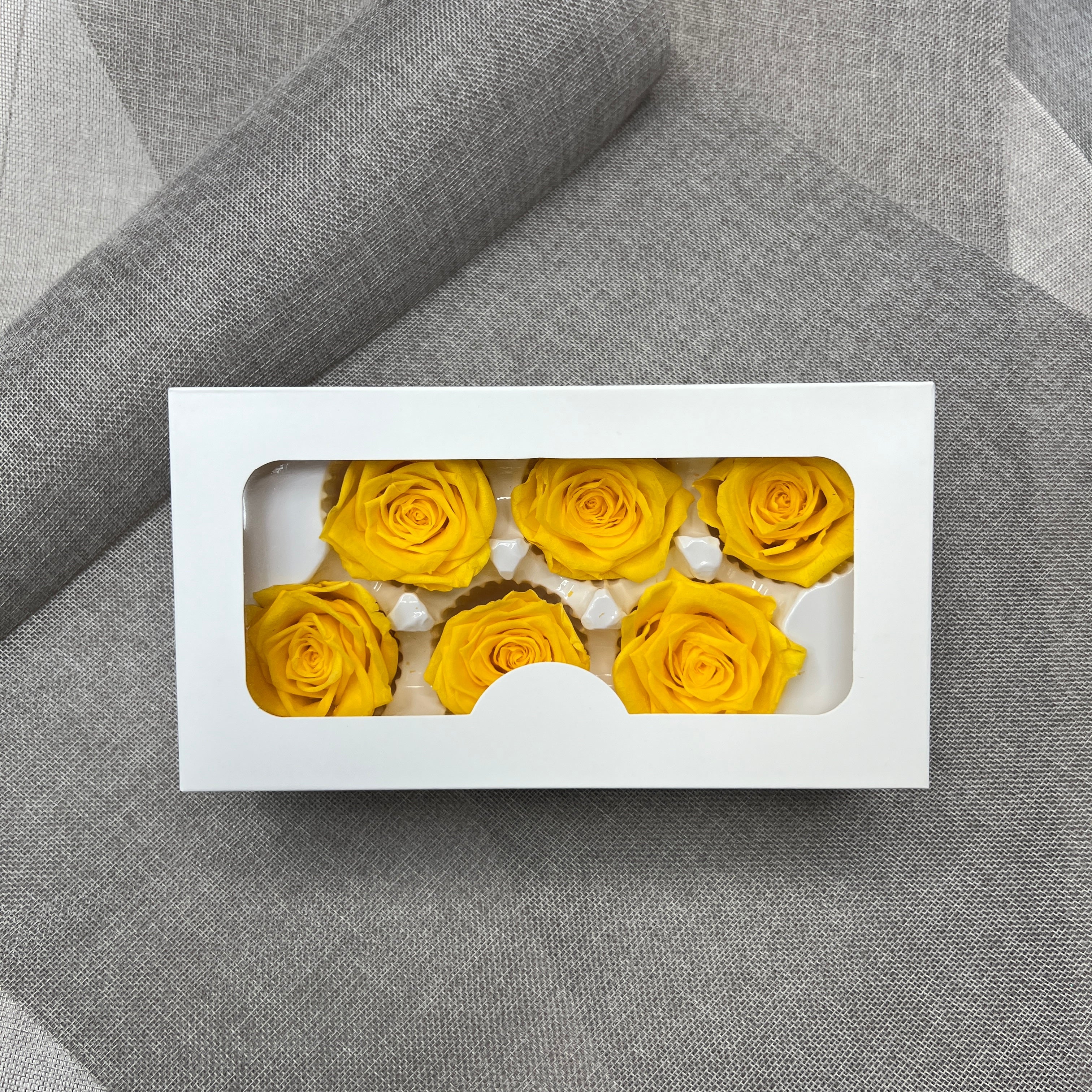 Preserved Roses (Yellow) 6 pcs