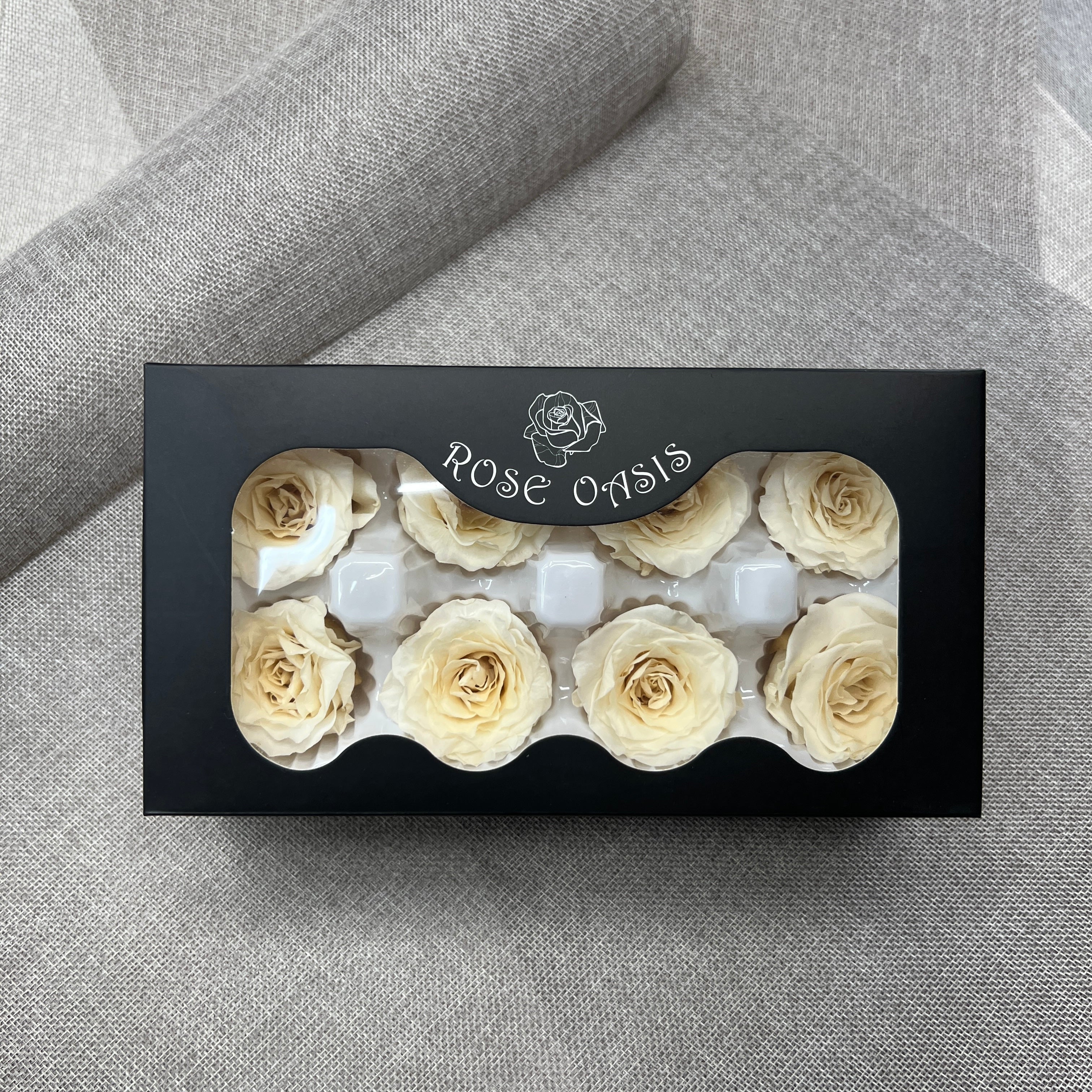 Preserved Roses Box (Cream 8)