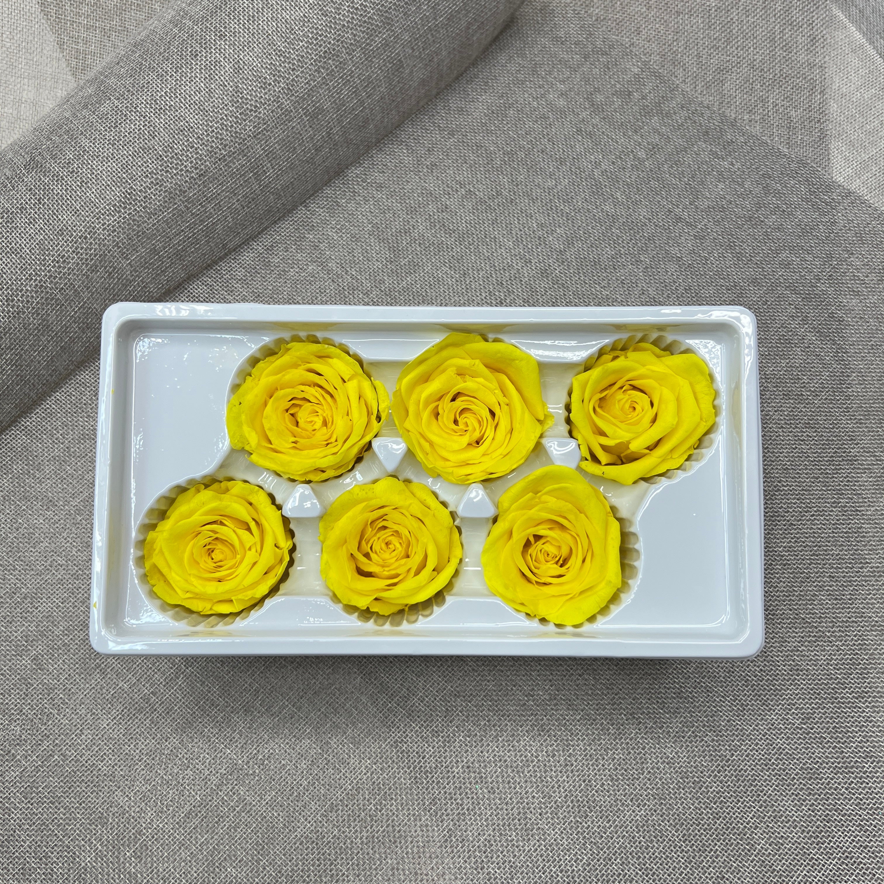 Preserved Roses Yellow Box