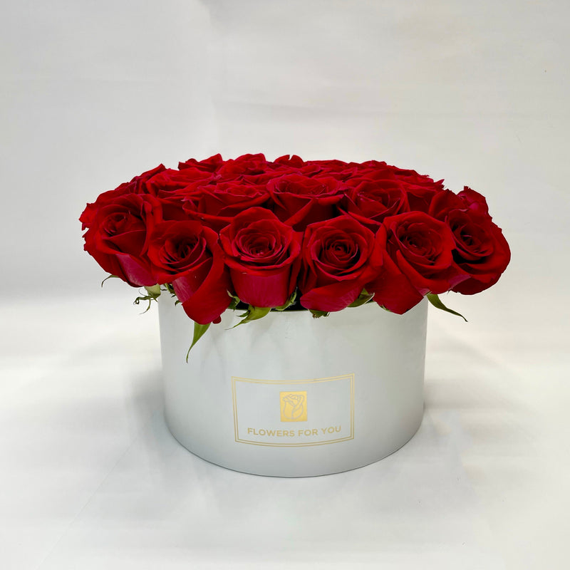 Box with Luxury Roses