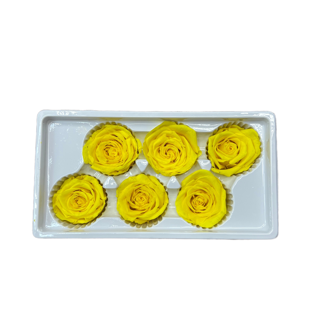 Preserved Roses Yellow Box