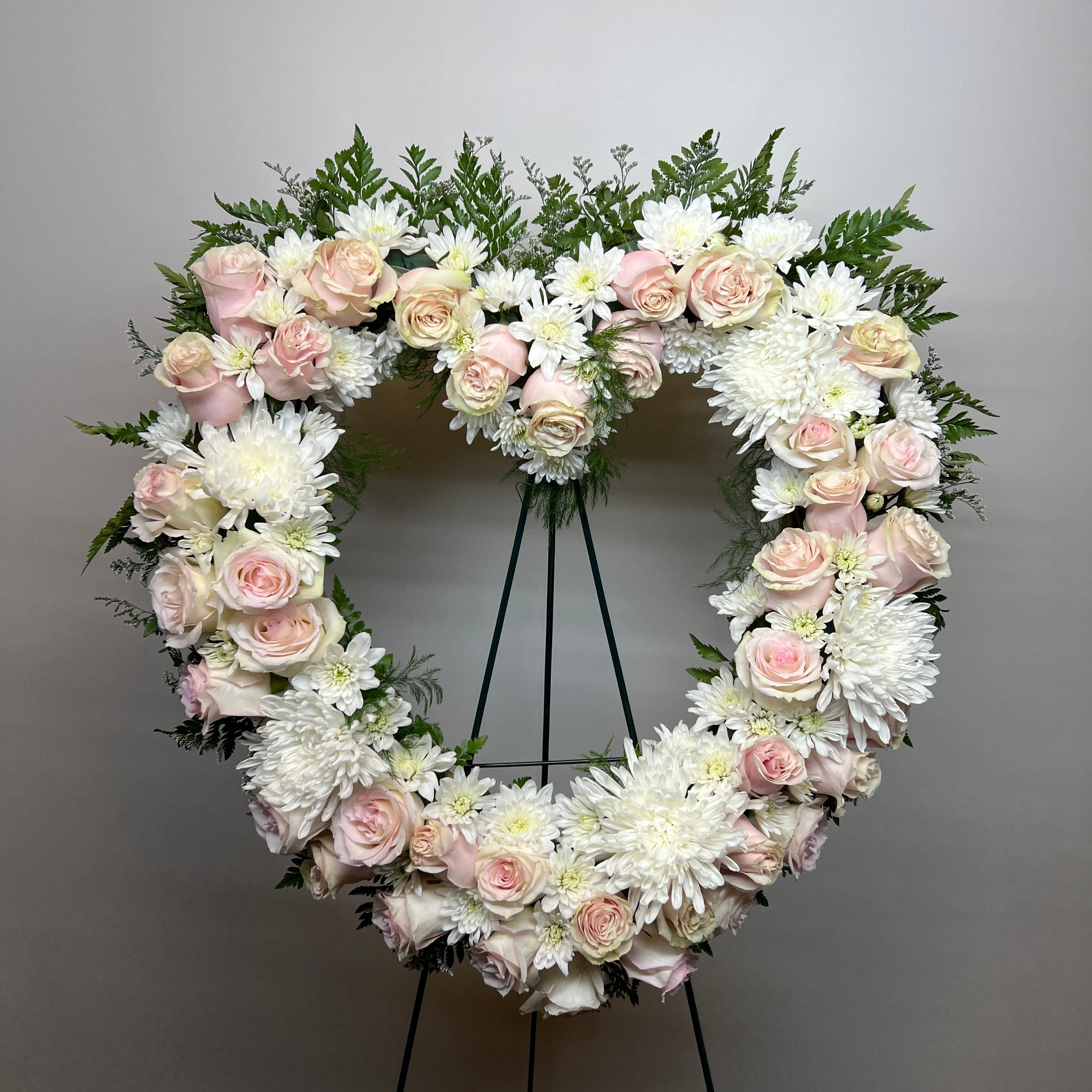 Heart Wreath - Flowers