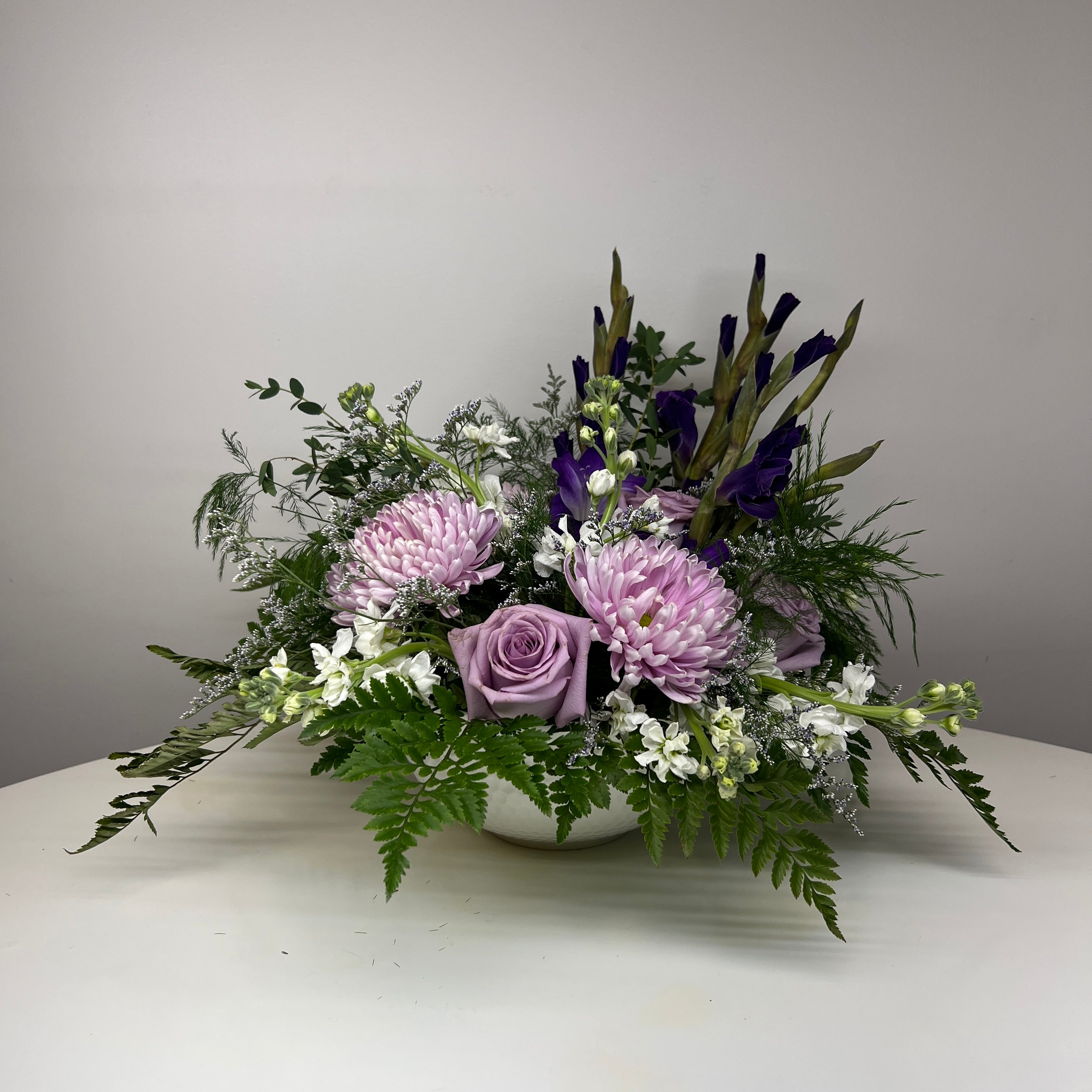 Sympathy Arrangement (purple)