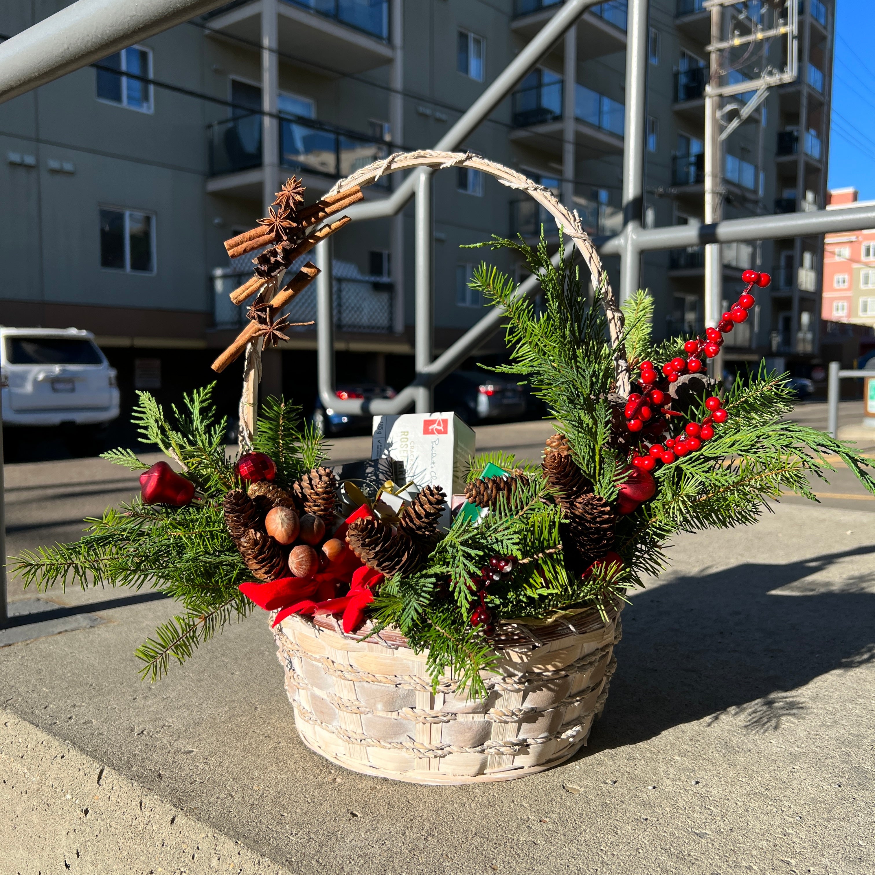 Christmas Season Basket