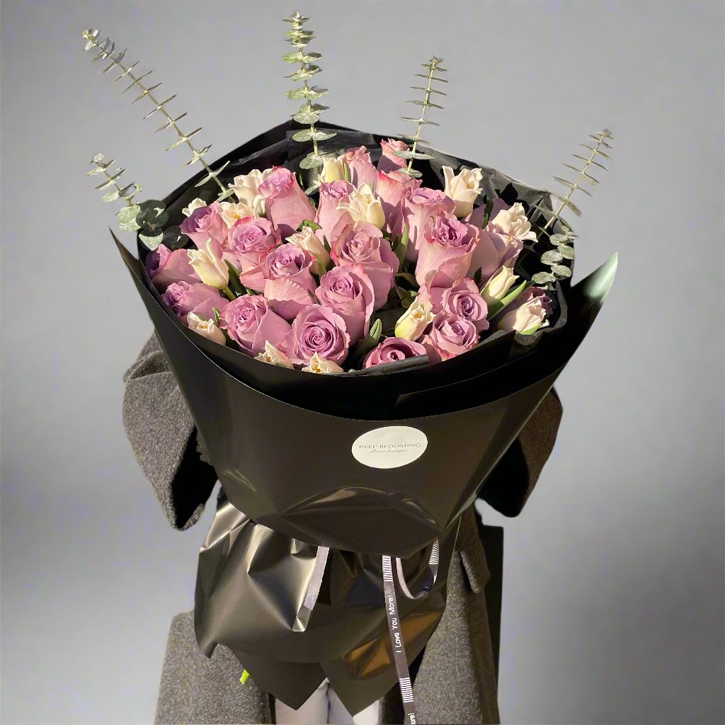 Pink Roses Bouquet